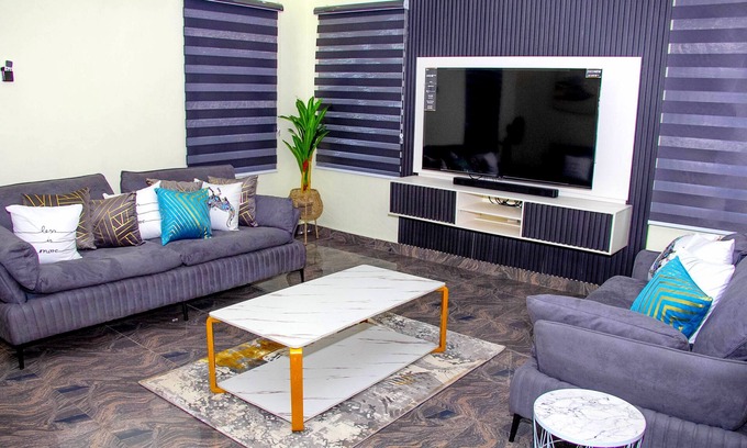Bouvet Island House | Delkiks Homes 4bedrom Duplex Ogba, Ikeja Lagos AC, Wi-Fi and 24/7 Electricity