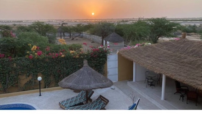 Ndangane Villa | Deluxe Double Room in Villa with Sauna and Pool