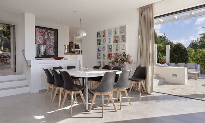 Sant Agusti des Vedra Villa | Deluxe Ibizan Retreat | Stunning Sea Views | Can Juana | 6 Bedroom | A short.