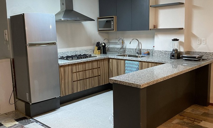 Zona Expo Apartment | Depa Perla Cerca Expo y Plaza del sol