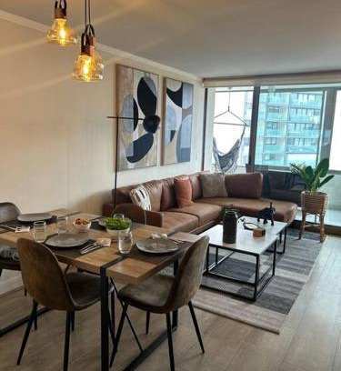Apoquindo Apartment | Departamento en Las Condes Premium Parque Arauco con Aire Acondicionado