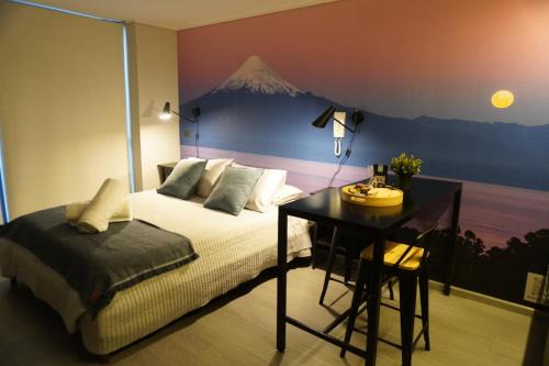 Downtown Santiago Apartment | Departamento full equipado a pasos del movistar arena, moderno y cómodo con toda la magia del sur