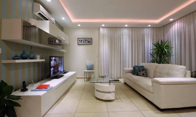 Sliema Apartment | Designer finished apartment, 2 Bedroom corner apartment with communal pool