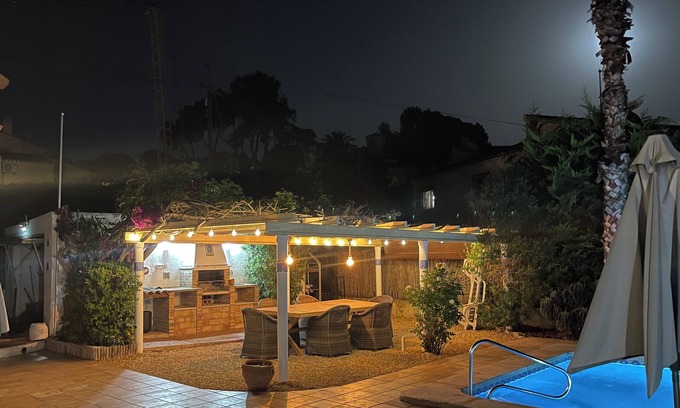 El Tosalet Villa | Detached Villa Close to Arenal Beach, Javea -Stunning, Very Private Villa & Pool