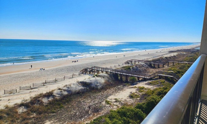 Litchfield by the Sea Condo | Direct Ocean Front in Litchfield, Rare 2 Oceanfront Porches!