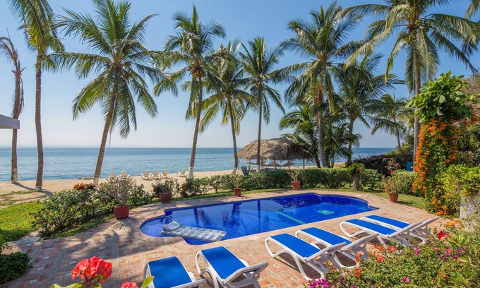 Punta de Mita Villa | Directly on beautiful beach, with chef and car to drive.