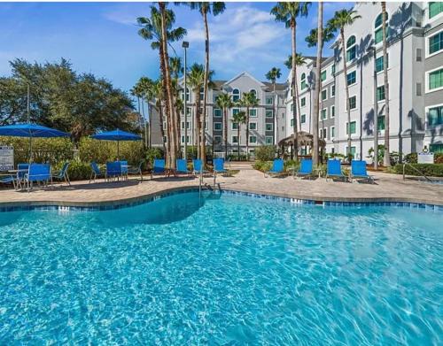 Florida Central Atlantic Coast Apartment | Disney Orlando Resort Condo Top floor pool view,Free parks shuttle