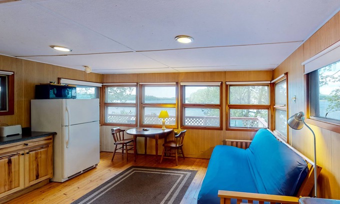 Charlotte Cottage | Dog-friendly bay-front cabin with screened porch & great views - next to trails