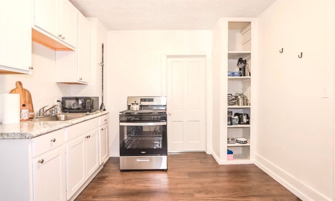 Lakewood Apartment | Dog-Friendly King Suites in Historic Birdtown