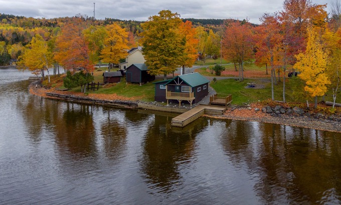 Rockwood Cabin | Dog-Friendly Lakefront Cabin with Private Dock, Epic Views of Lake & Mt Kineo