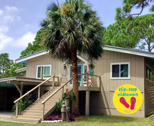 Alligator Point House | Dog Friendly-Short Walk to Beach-Canal Front-Screened Porch-Peaceful