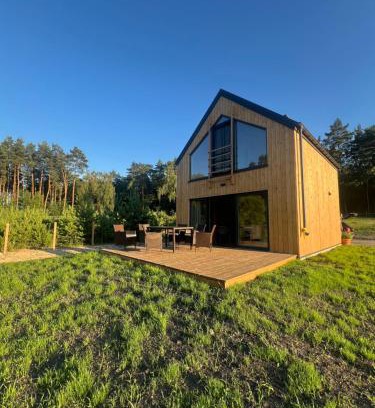 gmina Wielgie House | Dom w lawendach nad jeziorem