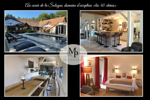 Marcilly-en-Gault Villa | Domaine en Sologne "Les 40 Chênes"