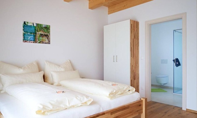 Tieschen Apartment | Doppelzimmer Brodlsulz mit Terrasse - Gästehaus Lipp'n Sepp St. Anna am Aigen