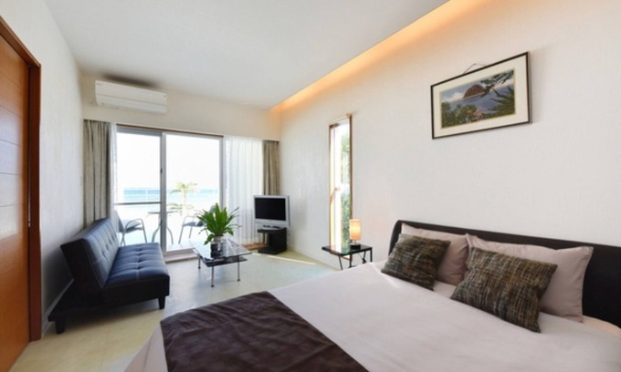 Kadena-cho Hotel | double bedroom/Nakagami-gun Okinawa