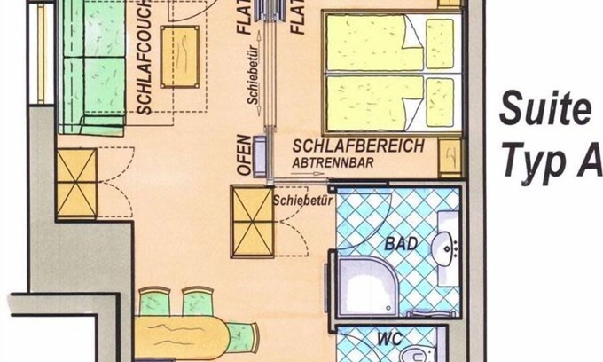 Huettschlag House | Double room Classic - Naturhotel Hüttenwirt