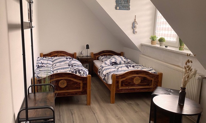 Leopoldshagen Apartment | Double room Ueckermünde for 2 pers. with shower/WC - Pension Tweete Heimat