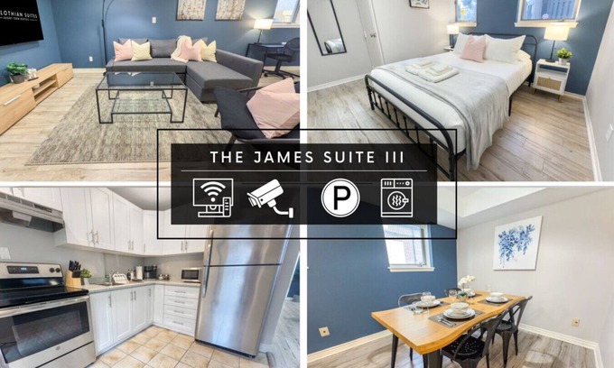 Burlington Apartment | Downtown, 2 Bedroom, Parking | TJS3