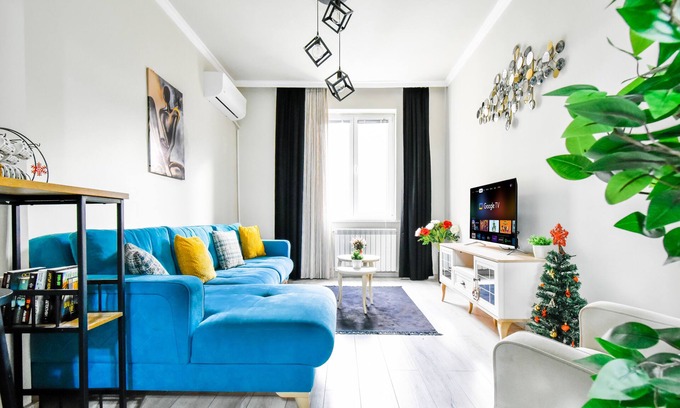 Sofia City Center Apartment | Downtown Apartment - Next to Nevski Cathedral - 2BR - AC