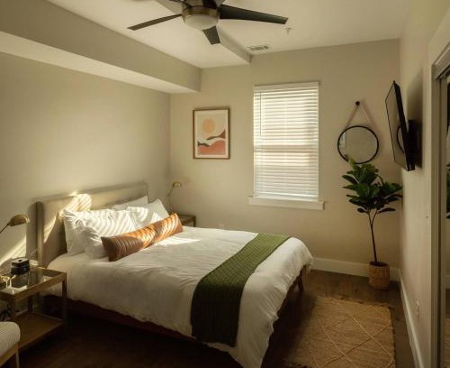 Old West Broad Neighborhood Apartment | Downtown, contemporary, 2 bedroom, Roof Terrace! 3A