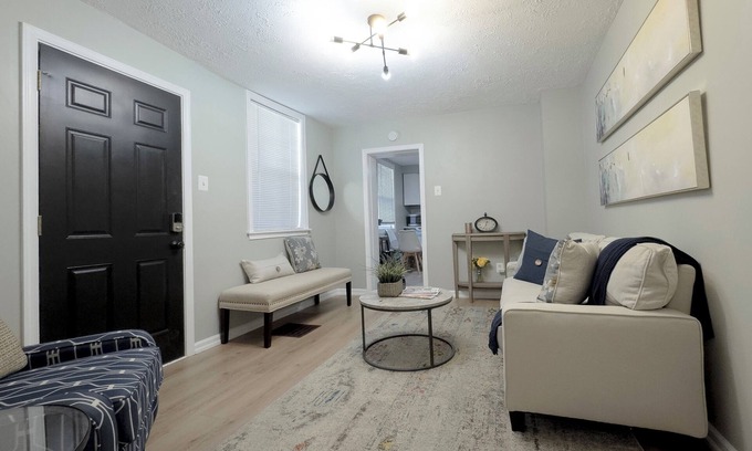 Downtown Condo | Downtown Frederick Creekside Escape
