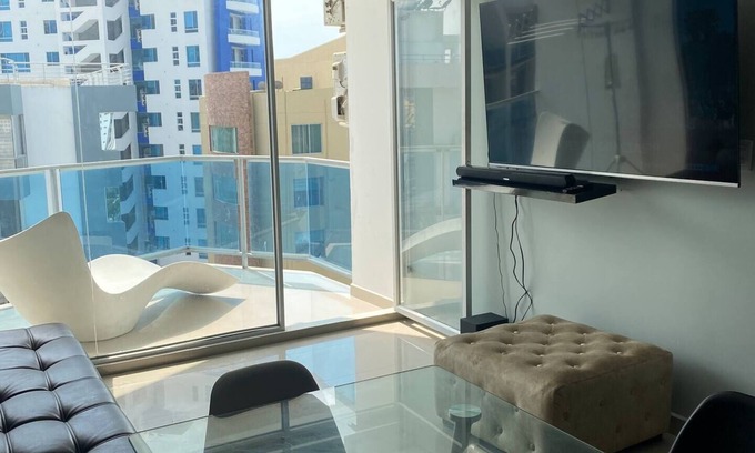 Tonsupa Apartment | Dpto Frente al mar con Súper Vista + Piscinas