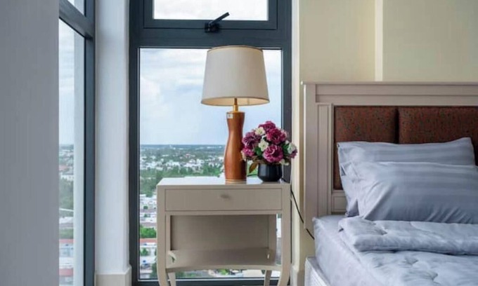 Rach Gia Apartment | [Duke Home] 3 bedrooms, free breakfast, 17th floor