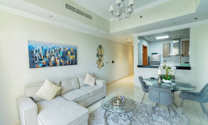 Za'abeel 2 Apartment | Dunya Tower 1BR Heart of Dubai Downtown