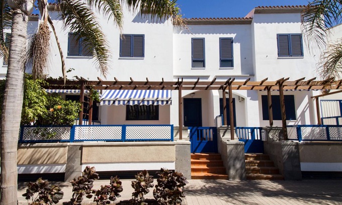 Puerto de las Nieves Ski Chalet | Duplex Agaete Puerto - Terraza y Garaje