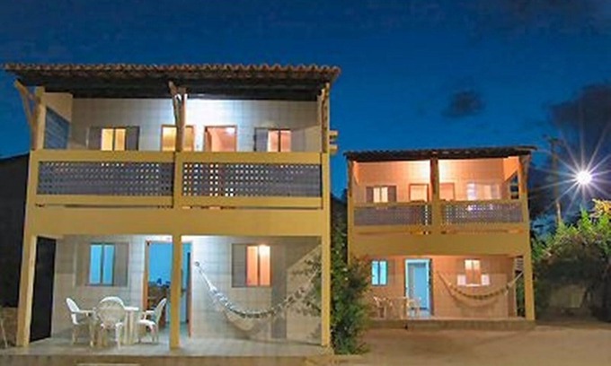 Barra Grande Ski Chalet | Duplex cottages by the sea in Peroba-Maragogi - 2 suites and 1 bedroom with bathroom.