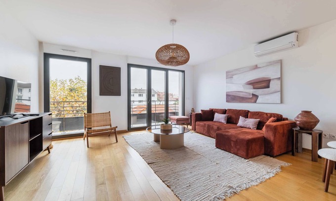 Cœur de Ville Apartment | Duplex lumineux avec terrasse Courbevoie - 6P
