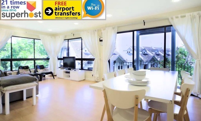 Kampung Sembulan Baru Apartment | (E3) Duplex 4-Room, 3-bath, 1 Kitchen Apartment (1500 Sq ft)