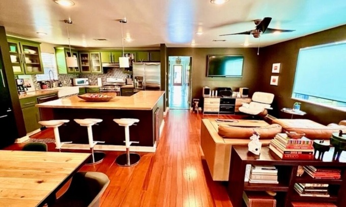 Central East Austin House | Eastside Sanctuary w/HOT TUB - Near UT, Downtown