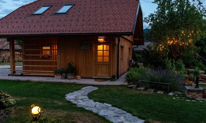 Hrib pri Hinjah House | Echo Valley Hillside Holiday Home with Sauna - Two Bedroom Holiday Home with Sauna