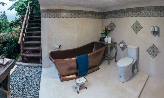 Penebel Cabin | Eco Friendly 1 BR open hut at Jatiluwih, UNESCO Site