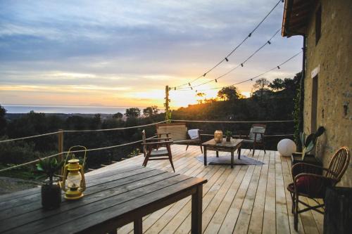 Chiatra House | Eco Gîte avec vue sur mer