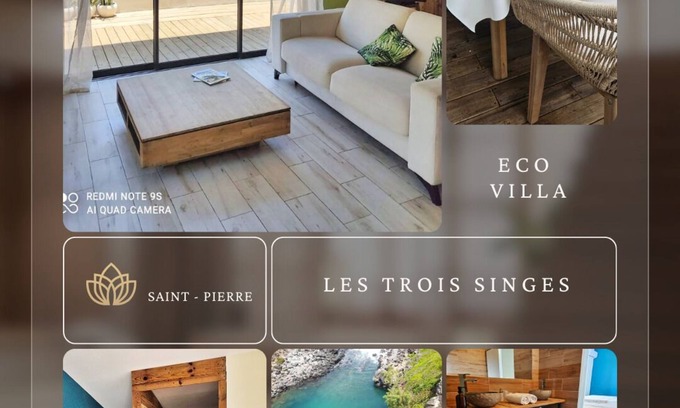 Montvert-les Bas House | Eco-responsible villa. Between beach and mountains.