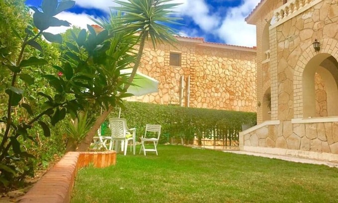 Muharam Bik Villa | North Coast Villa in Amoun Resort Fully Air-conditioned, 10 Guests
