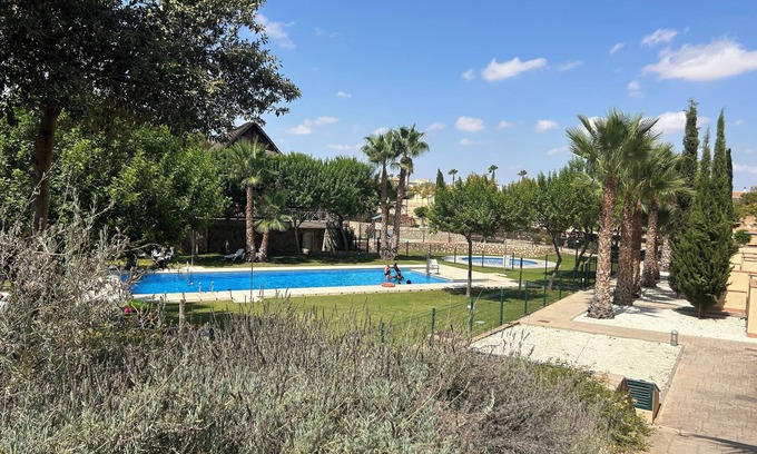 Hacienda del Alamo Apartment | El Oasis Golf & Pool 2 bedroom, 2 bathroom apartment
