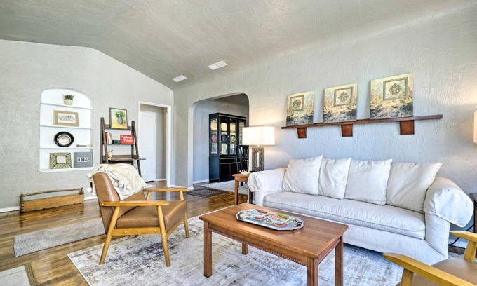 Pershing - Government Hill House | El Paso Home with Backyard and Outdoor Fireplace!