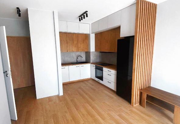 gmina Czernica Apartment | Elegant 1-Bedroom Flat With Balcony Near Wrocław