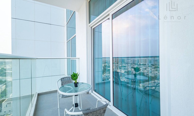 Discovery Gardens Apartment | Elegant 1BR with Outdoor Cinema & In-House Clinic