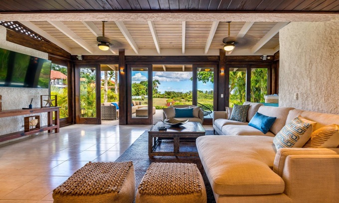 Casa de Campo Villa | Elegant 3 bedroom oceanview Tennis Villa with private heated pool!