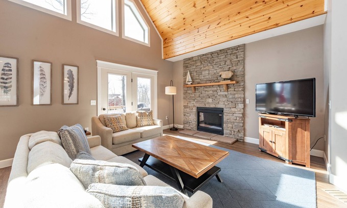 McHenry House | Elevated Dog Friendly Escape w/Hot Tub & Fire Pit