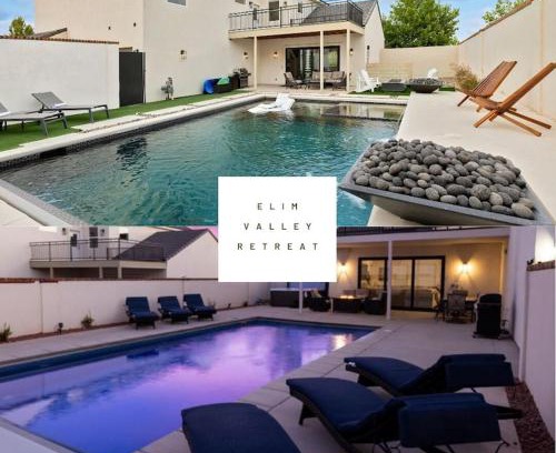 Hurricane House | Elim Valley Retreat 2 Private Pool Neighboring Homes, 2 Spacious Kitchens, and more