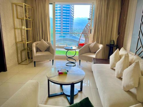 Loralai District Apartment | Elysium Premium Apartments -Front Facing Centaurus Mall
