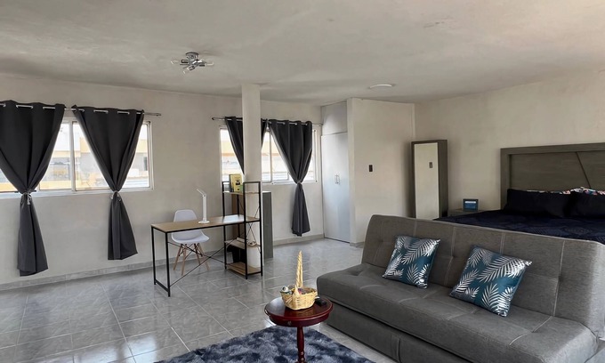 Tlaxcala Apartment | Encantador Estudio Céntrico con Terraza Privada