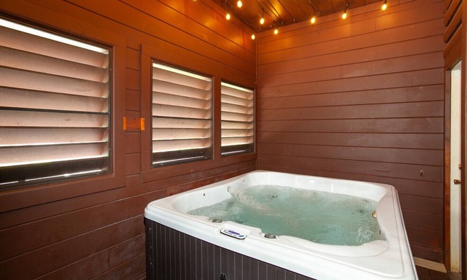 Pigeon Forge Cabin | Enchanted Mountain Escape: Hot tub, Grill, Games!