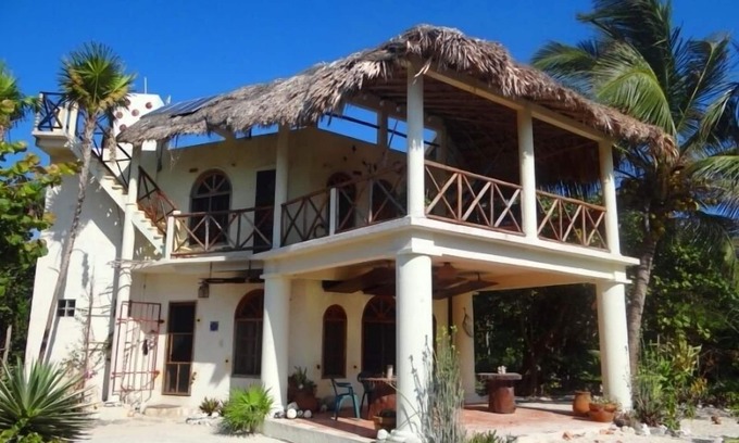 Mahahual House | Enchanting Beach Villa- Snorkeling, Fishing, Kayaking Costa Maya Reefs