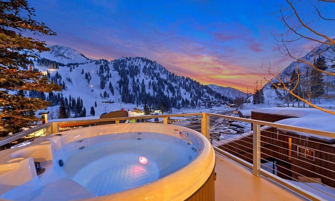 Salt Lake Mountain Resorts Condo | Enjoy pure luxury in Alta in this Contemporary Condominium with Hot Tub